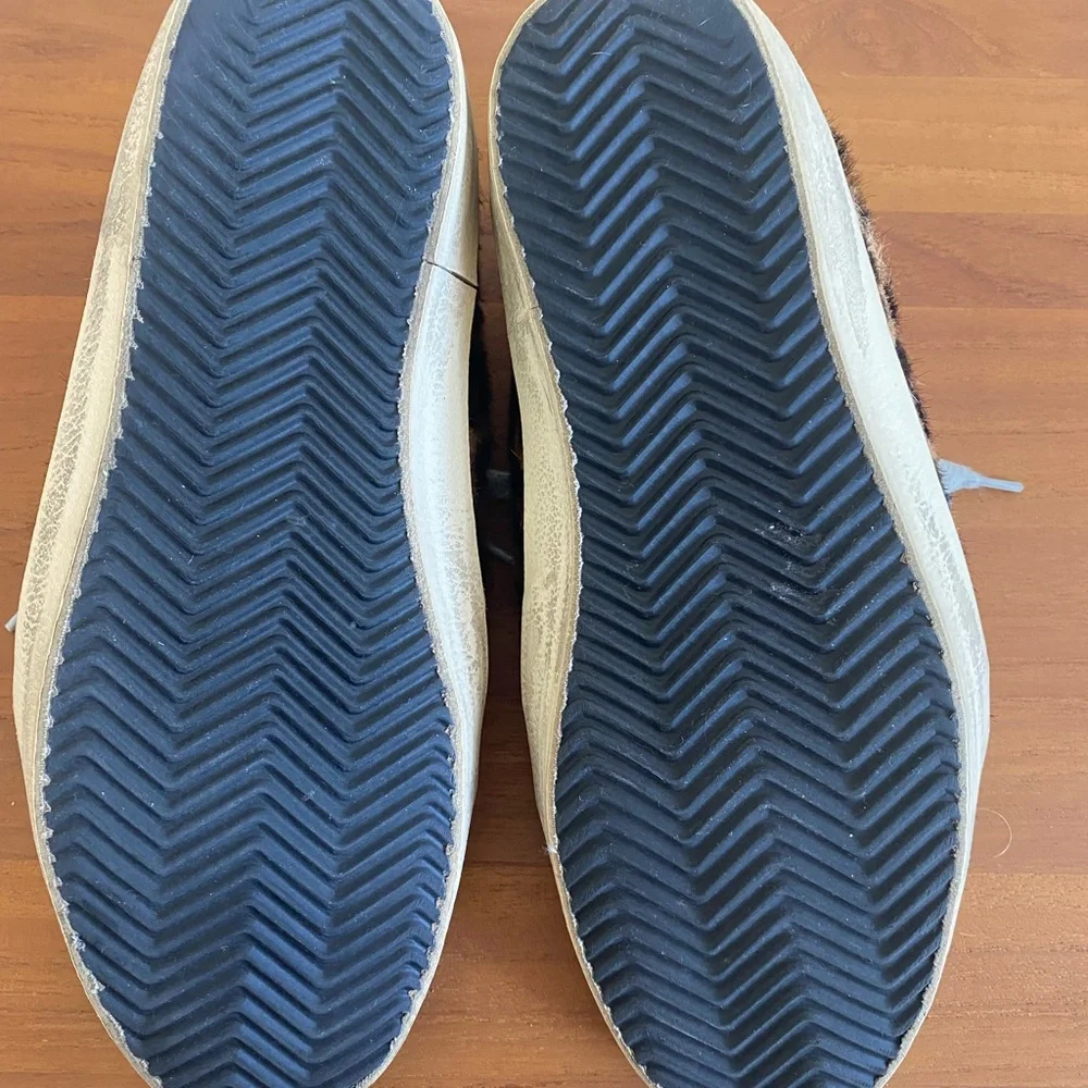 GGDG Superstar Leopard Calf Hair Sneakers - Picture 7 of 7